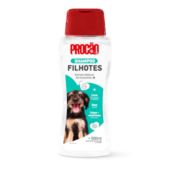 Shampoo Procão Vegano Para Cães e Gatos Filhotes 500ml - Imagem principal