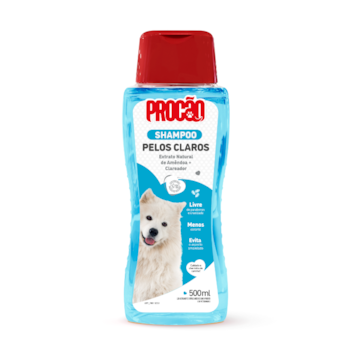 Shampoo Procão Vegano para Cães Pelos Claros 500ml - Imagem principal