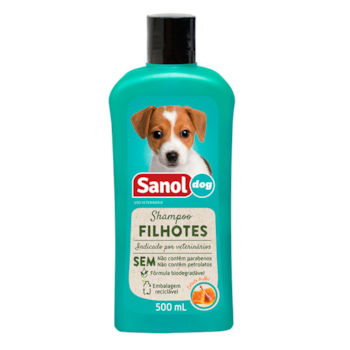 Shampoo Sanol Dog para Cães Filhotes 500ml - Imagem principal