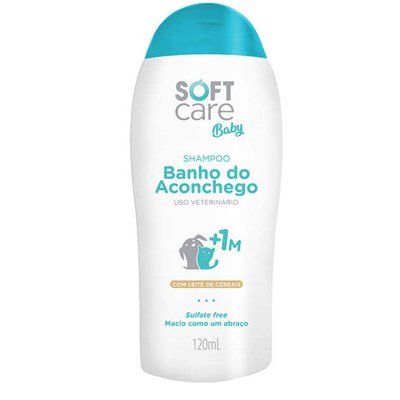 Produto Shampoo Soft Care Baby banho do aconchego para cachorros e gatos filhotes 120,0ml