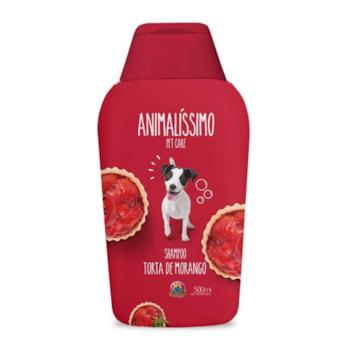 Shampoo Torta de Morango Animalíssimo Para Cães 500ml - Imagem principal