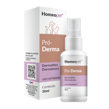 Sistema de Terapia Homeopet Pró Derma para Cães e Gatos 30ml - Imagem principal