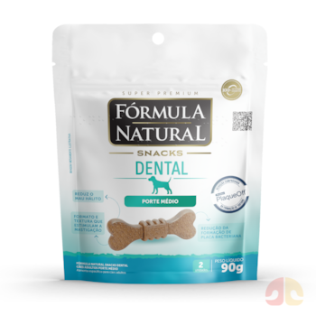 Snack Dental Fórmula Natural para Cães Adultos Porte Médio 90g - Imagem principal