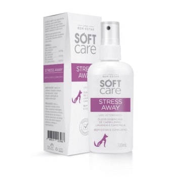 Soft Care Pet Stress Away para Cães e Gatos 100ml - Imagem principal