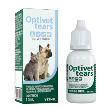 Solução Optivet Tears para Cães e Gatos 10ml - Imagem principal