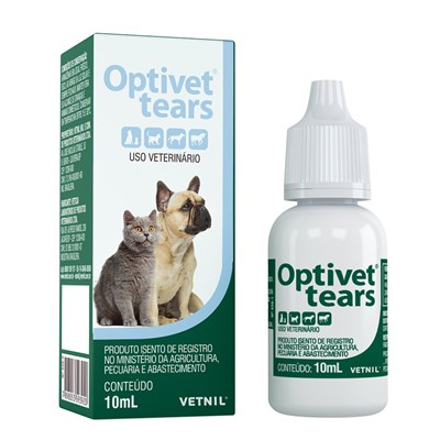 Solução Optivet Tears para Cães e Gatos 10ml