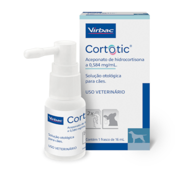 Solução Otológica Cortotic Virbac 16ml para Cães - Imagem principal