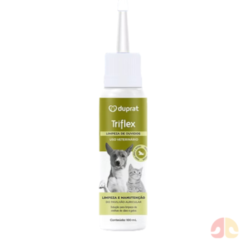 Solução Otológica Triflex Duptrat para Cães e Gatos 100ml - Imagem principal