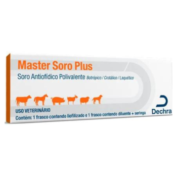 Soro Antiofídico Master Soro Plus Dechra 20ml - Imagem principal