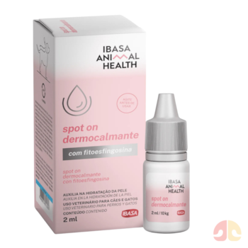 Spot On Dermocalmante Ibasa Pipeta 2ml para Cães e Gatos - Imagem principal