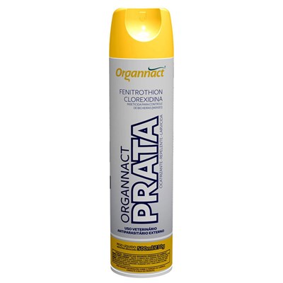 Spray Antibacteriano Organnact Prata Cura Bicheira 500ml
