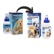 Spray Antipulgas e Carrapatos Frontline para cães e gatos 100ml