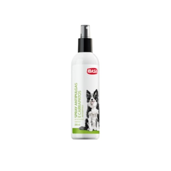 Spray Antisseptico Antipulgas e Carrapatos Ibasa para cães 200ml - Imagem principal