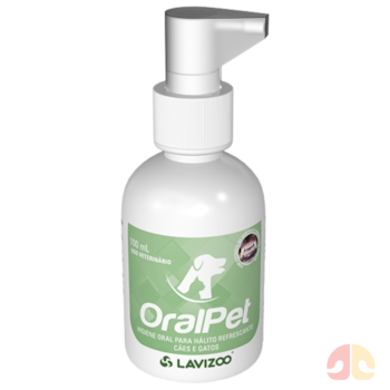 Spray Bucal Anti Tártaro Oralpet Lavizoo 100ml para Cães e Gatos - Imagem principal