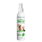 Spray Bucal Menta Pet Clean para Cães e Gatos 120ml