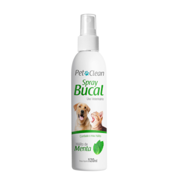 Spray Bucal Menta Pet Clean para Cães e Gatos 120ml - Imagem principal