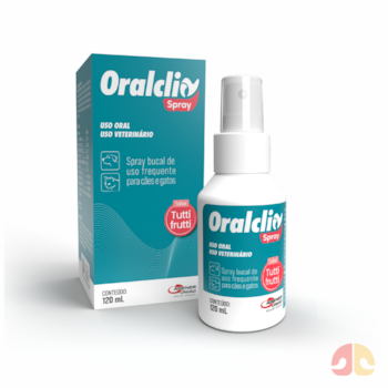 Spray Bucal Oralclin Agener União para Cães e Gatos 120ml - Imagem principal
