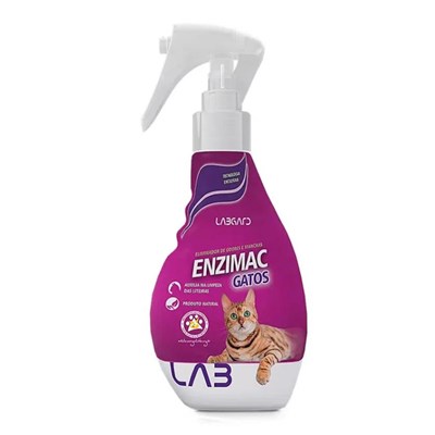 Spray Enzimac Gatos Eliminador de Odores e Manchas 150ml