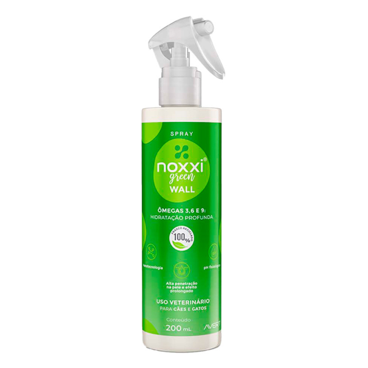 Spray Hidratante Noxxi Green Wall 200ml para Cães e Gatos