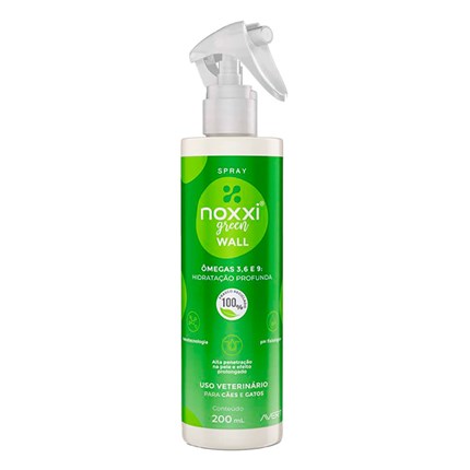 Spray Hidratante Noxxi Green Wall 200ml para Cães e Gatos