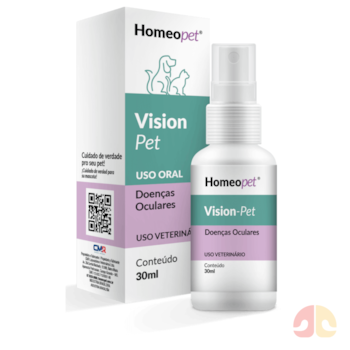 Spray Homeopatico Vision Pet Doenças Oculares Homepet 30ml para Cães - Imagem principal