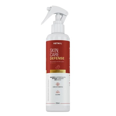 Spray Skin Care Defense Vetnil para Cães e Gatos 250ml