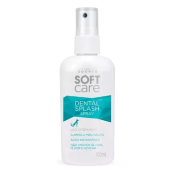 Spray Soft Care Pet Dental Splash para Cachorros e Gatos 100ml - Imagem principal