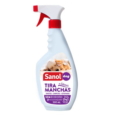 Spray Tira Manchas e Odores Sanol Gatilho 500ml