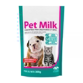 Substituto do Leite Pet Milk Sache para Filhotes de Cachorros e Gatos com 300gr - Imagem principal
