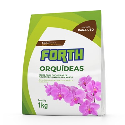 Substrato Forth Orquídea Casca + Fibra 1kg