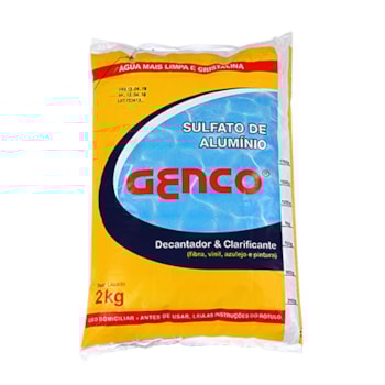 Sulfato de Alumínio Genco 2kg - Imagem principal