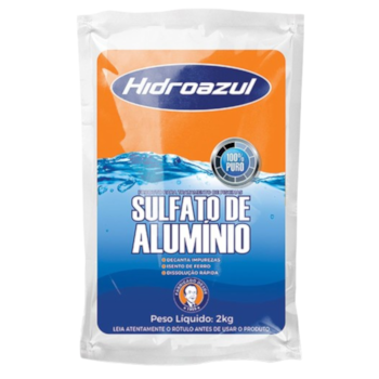 Sulfato de Alumínio Hidroazul Para Decantar a Água de Piscinas com 2kg. - Imagem principal