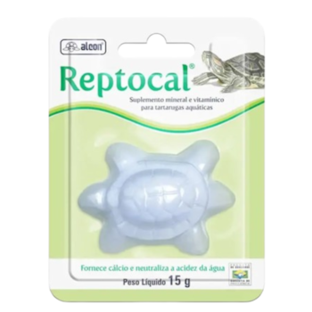 Suplemento Alcon Reptocal para Tartaruga Aquáticas 15g - Imagem principal