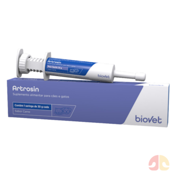 Suplemento Alimentar Artrosin Biovet Sabor Carne 30g para Cães e Gatos - Imagem principal