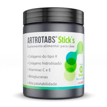 Suplemento Alimentar Artrotabs Sticks 30 Unidades para Cães - Imagem principal