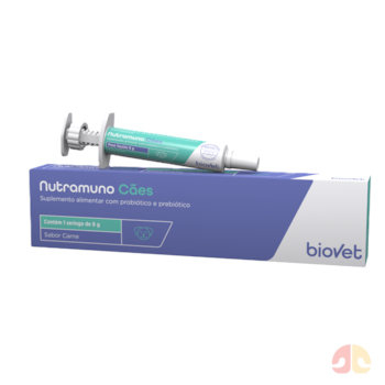 Suplemento Alimentar Biovet Nutramuno Cães 6g - Imagem principal