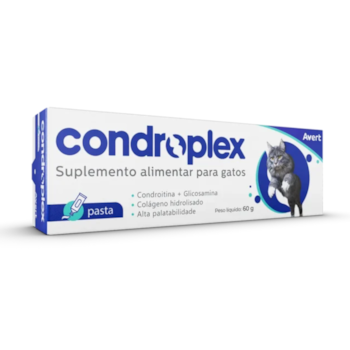 Suplemento Alimentar Condroplex Pasta 60gr para Gatos - Imagem principal