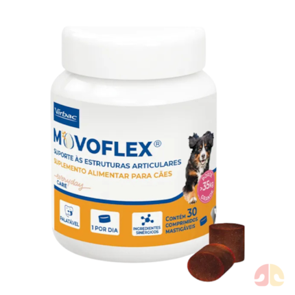 Suplemento Alimentar Movoflex 6g para Cães com 30 Comprimidos - Imagem principal