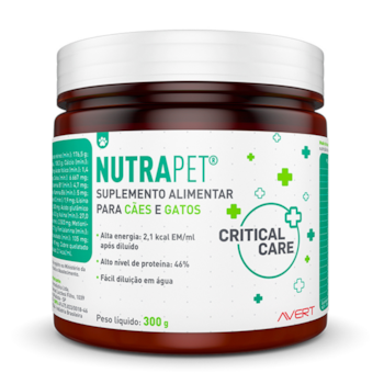 Suplemento Alimentar Nutrapet em Pó 300gr para Cães e Gatos - Imagem principal