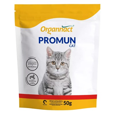 Suplemento Alimentar Organnact Promun Cat para Gatos 50gr