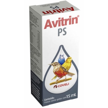 Suplemento Alimentar PS Avitrin para Aves 15ml - Imagem principal