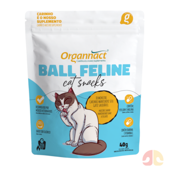 Suplemento Ball Feline Cat Snacks 40g para Gatos - Imagem principal