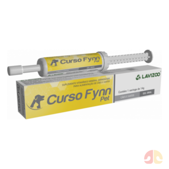 Suplemento Curso Fynn Pet Lavizoo Vitaminas para Cães e Gatos - Imagem principal