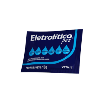 Suplemento Eletrolitítico Pet Vetnil para Cachorro e Gatos 10gr - Imagem principal