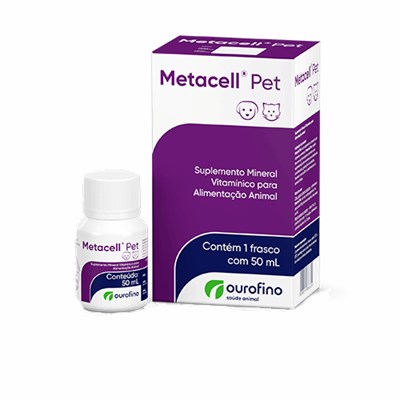 Suplemento Metacell para Cães e Gatos 50ml