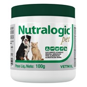 Suplemento Nutralogic Pó para Cães e Gatos 100gr