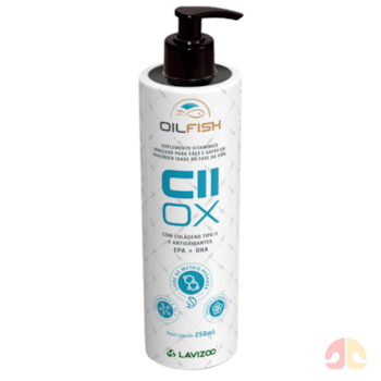 Suplemento OilFish CII Ox Vitaminas Lavizoo 250ml para Cães e Gatos - Imagem principal