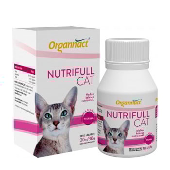 Suplemento Organnact Nutrifull Cat para Gatos 30ml - Imagem principal
