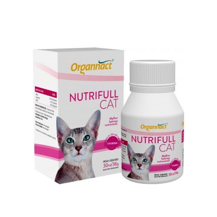 Suplemento Organnact Nutrifull Cat para Gatos 30ml