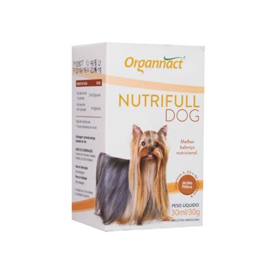 Suplemento Organnact Nutrifull Pet para Cães 30ml